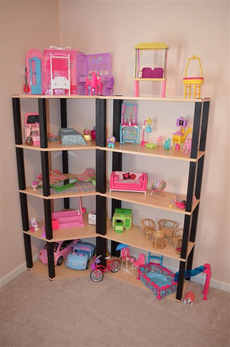 barbie shelves